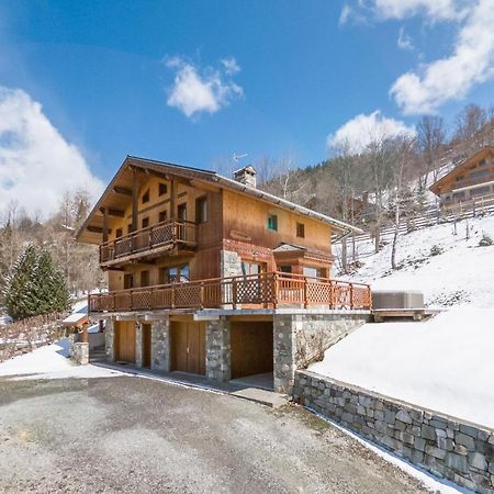 Chalet Himalaya , 10 Person Chalet With 5 Ensuite Bedrooms And Outdoor Jacuzzi In Meribel Centre Dış mekan fotoğraf