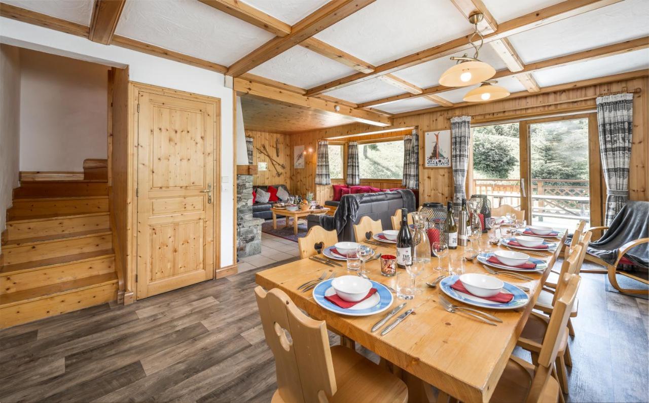 Chalet Himalaya , 10 Person Chalet With 5 Ensuite Bedrooms And Outdoor Jacuzzi In Meribel Centre Dış mekan fotoğraf